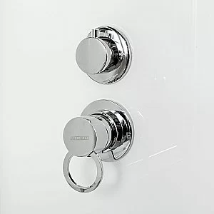 Душевая кабина DTO ЕМ1590 LED 90х90 купить в интернет-магазине сантехники Sanbest