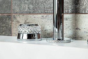 Смеситель для раковины Boheme AURA 152-CR-A хром купить в интернет-магазине сантехники Sanbest