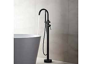 Смеситель для ванны Aquatek Европа AQ1345MB черный матовый купить в интернет-магазине сантехники Sanbest