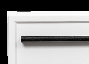 Тумба с раковиной La Fenice Elba Twin 80 бежевая матовая/столешница черная для ванной в интернет-магазине Sanbest