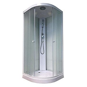 Душевая кабина Parly Tomorrow EF931, тропический душ, ABS-пластик, матовая, 90 x 90 х 210 см купить в интернет-магазине Sanbest