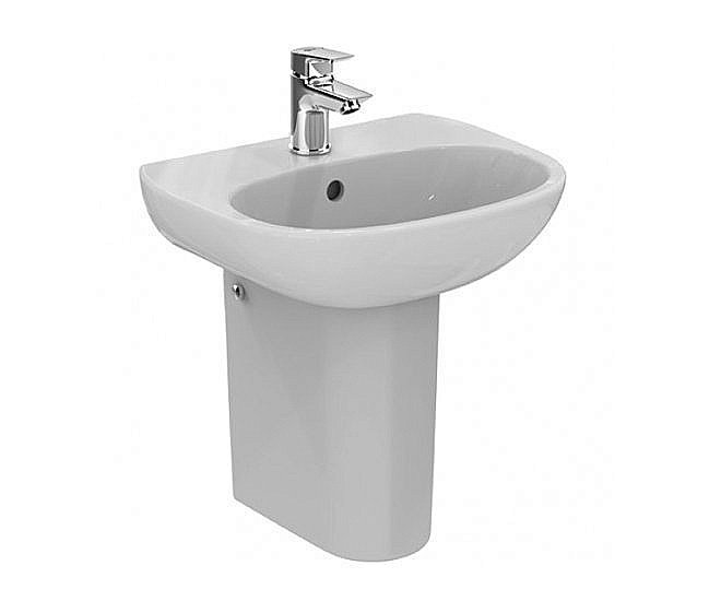 Раковина на полупьедестале Ideal Standard Tesi 45 T352401 белая купить в интернет-магазине Sanbest
