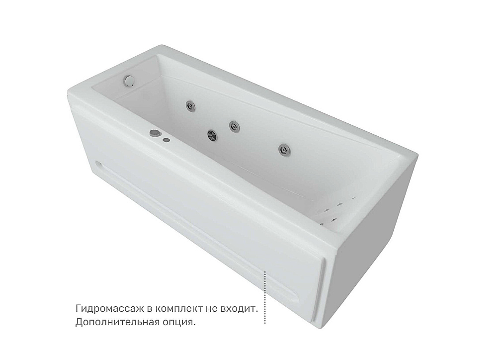 Ванна Aquatek Либра 150х70 LIB150-0000053 белая купить в интернет-магазине Sanbest
