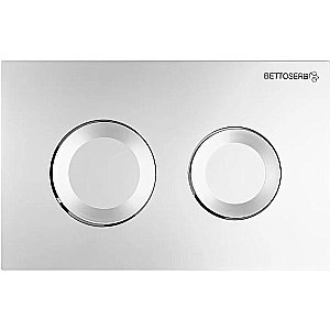 Кнопка для инсталляции Pestan Sava Fix Slim Sitnica 40006468 матовый хром купить в интернет-магазине сантехники Sanbest
