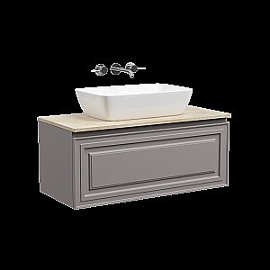 Тумба с раковиной Sancos Very 100 со столешницей, Doha Soft для ванной в интернет-магазине Sanbest