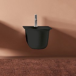 Биде подвесное Artceram Chic CHB001 Nero Matt купить в интернет-магазине Sanbest