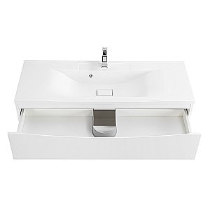 Тумба с раковиной Belbagno MARINO 120 подвесная Bianco Opaco для ванной в интернет-магазине Sanbest