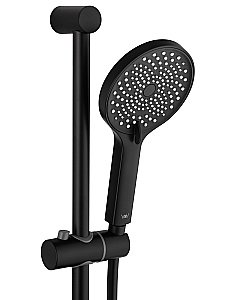 Смеситель для ванны с душем и термостатом WONZON & WOGHAND SOLID, Черный матовый (WW-C2011-A-MB) купить в интернет-магазине сантехники Sanbest