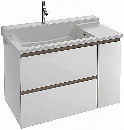 Раковина Jacob Delafon SOPRANO 80 EXL112-00 белая купить в интернет-магазине Sanbest