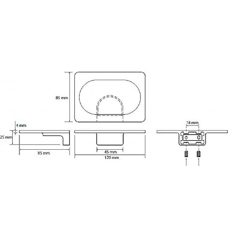 Мыльница Bemeta Organic 157108331 хром купить в интернет-магазине сантехники Sanbest