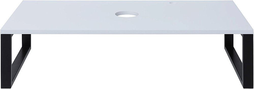 Столешница для раковины Aquanet Арт 100 белый матовый для ванной в интернет-магазине сантехники Sanbest