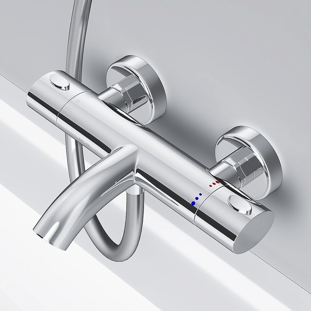 Смеситель для ванны AM.PM Sense F7550064 купить в интернет-магазине сантехники Sanbest