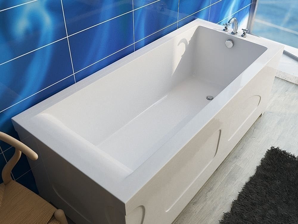 Ванна Эстет Дельта А 160x70 цвет по RAL купить в интернет-магазине Sanbest