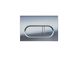 Кнопка для инсталляции Aquatek KDI-0000044 хром матовая (клавиши прямоугольные) купить в интернет-магазине сантехники Sanbest