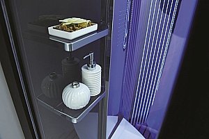 Душевая кабина ORANS Diamond SR-89106S 130х130 black купить в интернет-магазине Sanbest