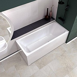 Ванна акриловая Радомир Патрисия 1-01-3-0-1-333К 185х85 белая, слив золото купить в интернет-магазине Sanbest