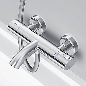 Смеситель для ванны AM.PM Sense F7550064 купить в интернет-магазине сантехники Sanbest