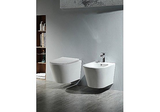 Биде Aquatek Вега AQ1057-00 белое купить в интернет-магазине Sanbest