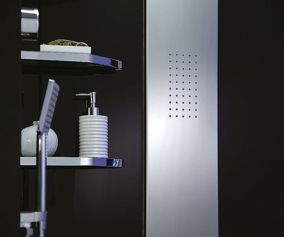 Душевая кабина ORANS Diamond SR-89106S 130х130 black купить в интернет-магазине Sanbest