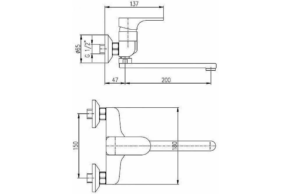 Смеситель для кухни Rav-Slezak Yukon YU101.5/23 хром купить в интернет-магазине сантехники Sanbest