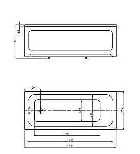 Ванна Aquatek Мия 170х70 MIY170-0000004 белая купить в интернет-магазине Sanbest