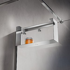 Полка Veconi Loft LF-S-C9 полированная сталь купить в интернет-магазине сантехники Sanbest