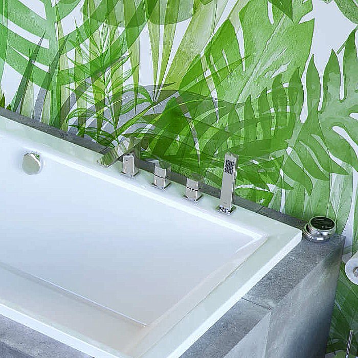 Смеситель для ванны Excellent Keria AREX.2034CR хром купить в интернет-магазине сантехники Sanbest