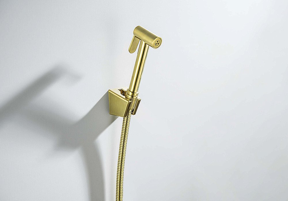 Гигиенический душ Aquatek AQ2054BG золото шлифованное купить в интернет-магазине сантехники Sanbest