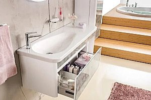 Раковина Creavit Damla 100 TP101.00000 белая купить в интернет-магазине Sanbest