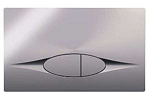 Унитаз подвесной Jacob Delafon STRUKTURA E21754RU-00 безободковый, с крышкой микролифт, с инсталляцией и кнопкой хром купить в интернет-магазине Sanbest