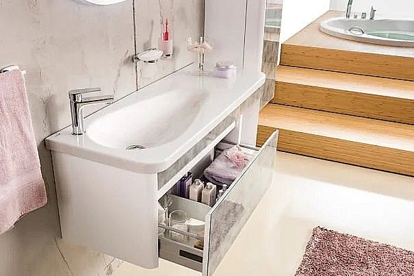 Раковина Creavit Damla 100 TP101.00000 белая купить в интернет-магазине Sanbest