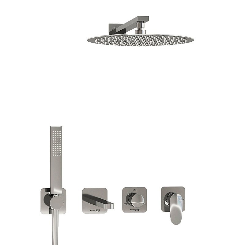 Душевая система WasserKRAFT Weida 3100 SET2840 хром купить в интернет-магазине сантехники Sanbest