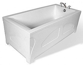 Ванна Эстет DELTA silk 170x80 белая матовая купить в интернет-магазине Sanbest