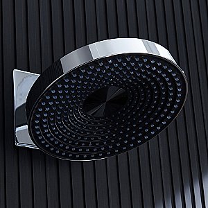 Душевая система Black&White Gravity GH9025NC хром глянцевый купить в интернет-магазине сантехники Sanbest