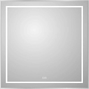 Зеркало BelBagno Kraft SPC-KRAFT-800-800-LED-TCH-WARM сатин в ванную от интернет-магазине сантехники Sanbest