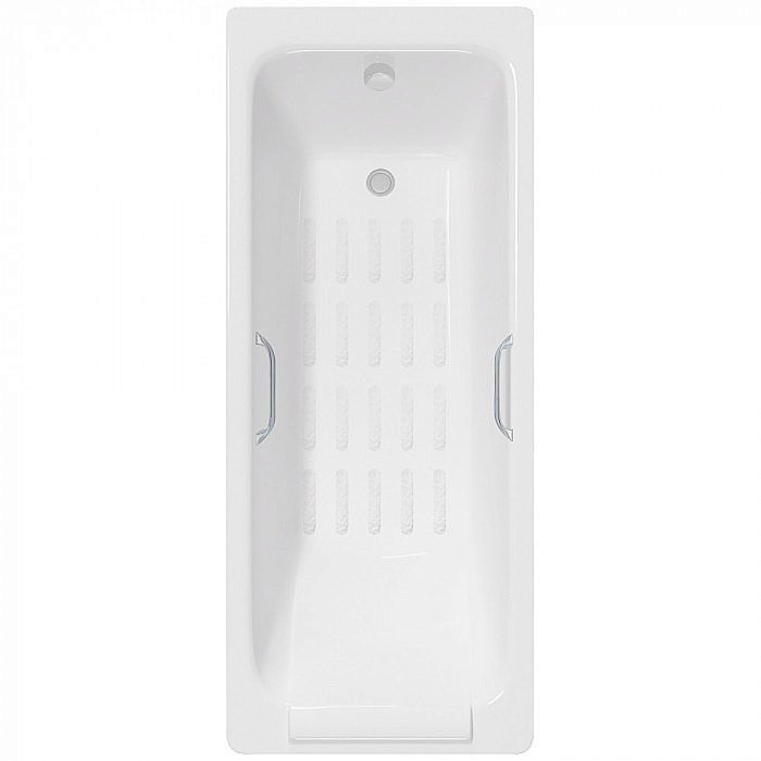 Ванна чугунная Delice Palomba Elite DLR230620R-AS 170х70 белая купить в интернет-магазине Sanbest