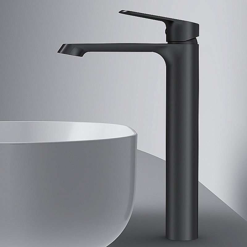 Смеситель для раковины AM.PM Func F8F92022 черный матовый купить в интернет-магазине сантехники Sanbest