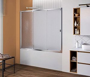 Шторка для ванны Good Door SCREEN WTW-130-G-CH купить в интернет-магазине Sanbest