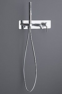 Смеситель для ванны Allen Brau Priority 5.31006-00 хром купить в интернет-магазине сантехники Sanbest