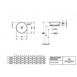 Раковина Villeroy&Boch Loop & Friends 4A450001 альпийский белый купить в интернет-магазине Sanbest