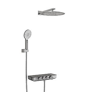 Душевая система WasserKRAFT Elbe A7499.090.116.010.127.011 Thermo хром купить в интернет-магазине сантехники Sanbest
