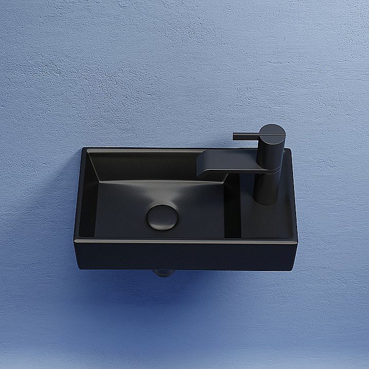 Раковина Ceramica Nova Element CN6051MB черная матовая купить в интернет-магазине Sanbest