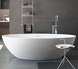 Ванна Gruppo Treesse Carezza V308BL 180х85 белая купить в интернет-магазине Sanbest