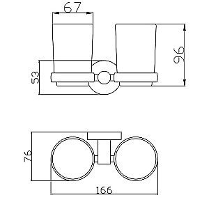Стакан для зубных щеток Rav-Slezak Colorado COA0202Z золотистый купить в интернет-магазине сантехники Sanbest