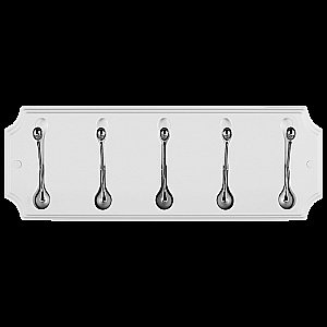 Панель с крючками Elghansa Hermitage HRM-690-White/Chrome белая/хром купить в интернет-магазине сантехники Sanbest