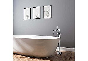 Cмеситель для ванны Aquatek Ника AQ1845CR хром купить в интернет-магазине сантехники Sanbest