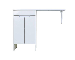 Тумба с раковиной Orange Sistema 110 STD-50TUW белая для ванной в интернет-магазине Sanbest