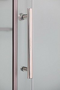 Душевая кабина Esbano Elegancia ES-108CKRB 100x80 стекло матовое/профиль белый купить в интернет-магазине Sanbest