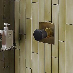 Смеситель для душа PAINI Domus 18PJ690PZ золото матовое купить в интернет-магазине сантехники Sanbest