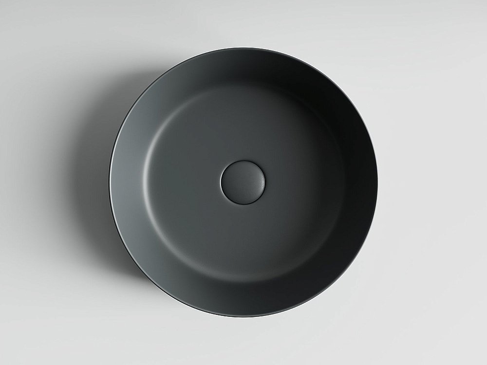 Раковина накладная Ceramica Nova Element CN6022MDH темный антрацит матовый купить в интернет-магазине Sanbest